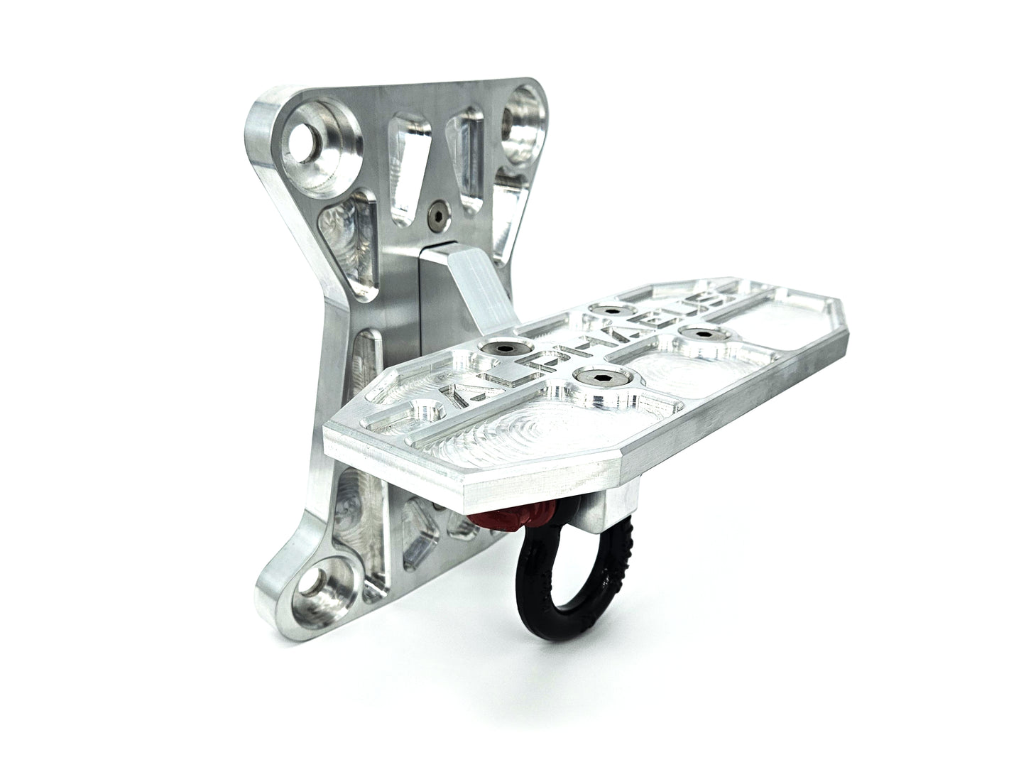 Polaris Pro R Radius Rod Plate with Step and Shackle